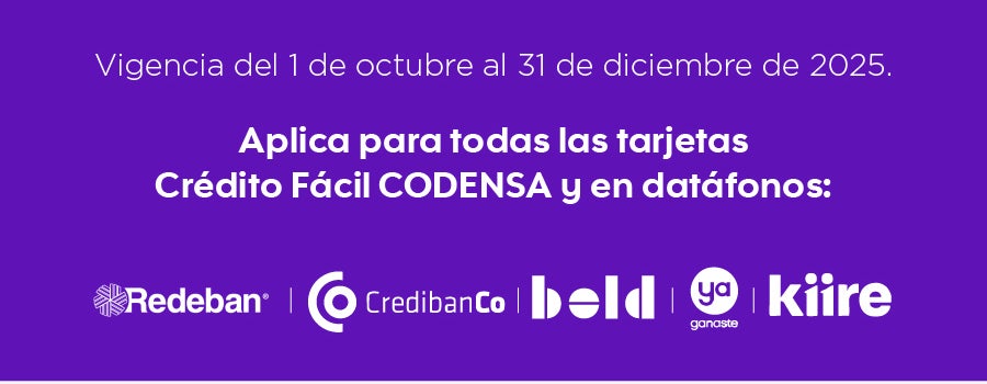 Crédito f´cil codensa